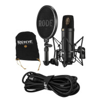 罗德 NT1 KIT 录音电容话筒 录音棚麦克风 黑色