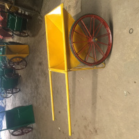 企购优品加厚劳动车手推车灰斗车工地人力建筑斗车家用垃圾车