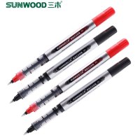 三木(SUNWOOD) P7直液式走珠笔(0.5mm)-12支/盒(两盒装)