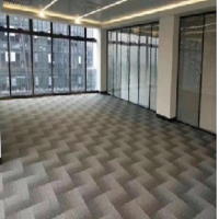 阻燃方块地毯KT22系列拼接条纹方形地毯工作室办公室防火地毯