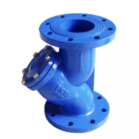 适用GL41H-16Q Y型过滤器 Y型法兰过滤器 管道过滤器DN50 65 80 100 DN100