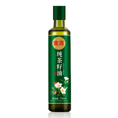 金浩纯茶籽油小瓶装食用油750ML