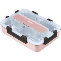 CCKO CK9201 不锈钢饭盒1200ml 粉色