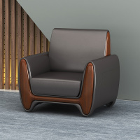 办公沙发会客沙发时尚简约商务沙发组合单人位