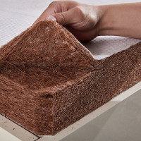 偏硬护脊床垫棕垫薄床垫1.5米硬棕垫乳胶3E棕垫子可定制 8公分厚,[椰棕+面料] 1500*2000