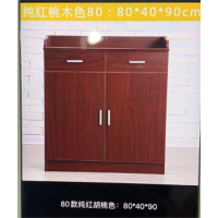 简约欧式茶水柜办公室客厅茶具柜茶柜80*40*90cm