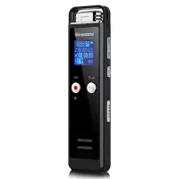 纽曼RV75升级版录音笔专业高清远距降噪语音转文字 炫酷灰 32G