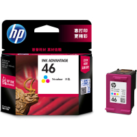 惠普 46C 彩色墨盒 适用HP2020hc 2520hc 2029 2529 4729打印机墨盒