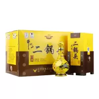 白酒 清香型 经典二锅头 黄龙 52度 500ml*6瓶 /整箱装