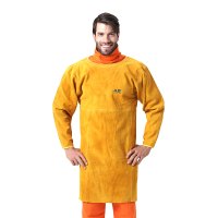 友盟(AP)金黄色全皮长袖围裙XXL