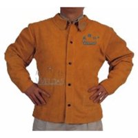 威特仕(WELDAS)金黄色皮上身焊服S