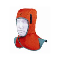 威特仕(WELDAS)橙色全护式防火阻燃焊帽