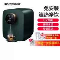德国德克西WB-1 2秒即热净水器家用直饮加热一体机反渗透饮水机RO膜台上式 小型饮水机 直饮机 免安装 绿色款
