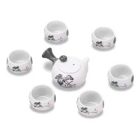 雪花经典茶具套装