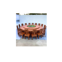 盛世柏林/餐桌cz-101/ 2600*2600*760/实木多层板/简约大方/直径2.6米电动餐桌