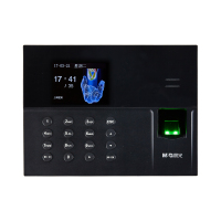 网络版考勤机 指纹识别高清彩屏打卡机(自动生成考勤报表) 单个装