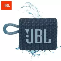 Zs-JBL GO3 音乐金砖三代 便携式蓝牙音箱 低音炮 户外音箱 迷你小音响 防水防尘设计 蓝色