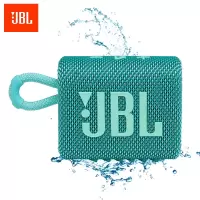 Zs-JBL GO3 音乐金砖三代 便携式蓝牙音箱 低音炮 户外音箱 迷你小音响 防水防尘设计 薄荷青