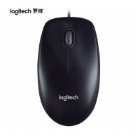 罗技(Logitech)M90 鼠标 有线鼠标 办公鼠标 黑色