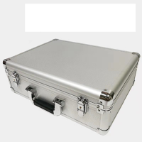 未易 双安全密码箱 密码箱手提式铝合金工具箱多功能收纳盒文件箱 单位:个