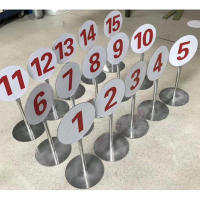 安攀 靶位zh02 靶位牌射击器材场地标识牌靶位牌标识牌射击位牌靶场标示号码牌1-20号可定做