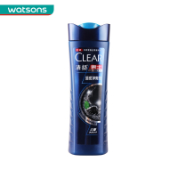 清扬男士去屑洗发露活炭净爽型洗发水