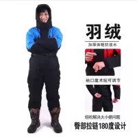 / 紫羲 加厚连体服 冷库防寒服 羽绒 红黑/蓝黑M-4XL