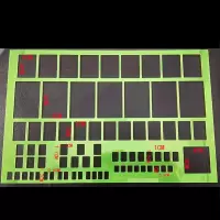 长条型2*3方框尺