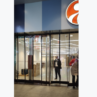 挡风棉门帘 2.5*1.6米 杆长3米