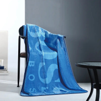 WQMD BOSS时尚保暖丝绒毯（海洋）HBMT-011S