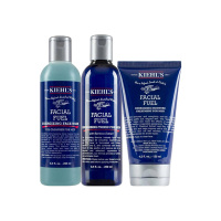 科颜氏（Kiehl's）男士焕活护肤礼盒（洁面啫喱250ml+爽肤水250ml+保湿乳液125ml）