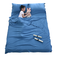 Tri-polar TP2953 酒店隔脏睡袋天竺纯棉儿童成人室内旅行床单被套便携式单双人全棉 210*80cm