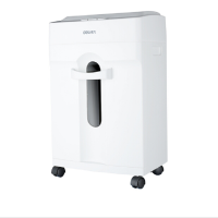 得力9920碎纸机办公家用静音电动文件粉碎机办公(白色)