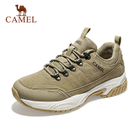 骆驼(CAMEL) 户外徒步鞋子男士防水防滑耐磨厚底运动登山鞋 A032303665 浅卡其 男 42