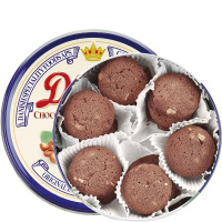 皇冠丹麦巧克力味腰果曲奇饼干200g