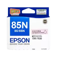 爱普生(EPSON) T0856 淡洋红色墨盒 85n墨盒EPSON1390R330 T0856原装爱普生墨盒单个装