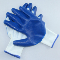耐磨丁腈 尼龙纱线手套
