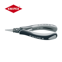 凯尼派克（KNIPEX）34 22 130 ESD 防静电精密电工夹钳 半圆钳嘴 切割类工具 钢