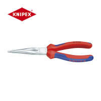 凯尼派克(KNIPEX)38 15 200 机工专用尖嘴钳 镀铬 双色双材料 切割类工具 钢