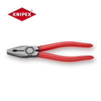 凯尼派克(KNIPEX)03 01 200 通用型钢丝钳 八寸 抛光 塑料套柄 200mm 切割类工具 钢