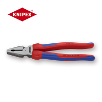 凯尼派克(KNIPEX)02 02 225 省力型钢丝钳 九寸 抛光 双色手柄 225mm 切割