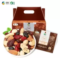 中粮山萃每日坚果礼盒750g混合坚果30包/盒