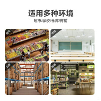 海康威视网络POE监控摄像头200万商用可连手机远程高清夜视视频监控器半球【POE网线供电】T12-I 2.8MM