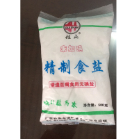 晋唐桂山精致食盐500G 一件(50包)