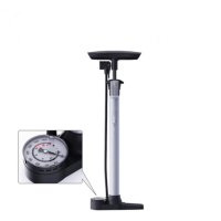 得力 高压自行车打气筒