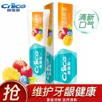 纳爱斯 清新鲜果牙膏 120g*12支