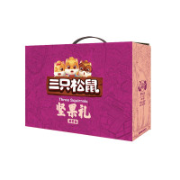 三只松鼠(threesquirrels) 国紫款坚果零食礼盒2.109kg zc