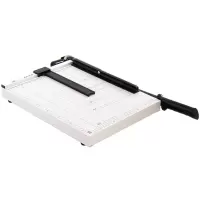 得力(deli) 8013 钢质切纸机RS 切纸刀/裁纸刀/裁纸机 380mm*300mm