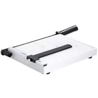 得力(deli) 8014 钢质切纸机RS 切纸刀/裁纸刀/裁纸机 300mm*250mm