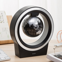 4寸创意磁悬浮地球仪 生日礼物送礼礼品摆件 黑色2223